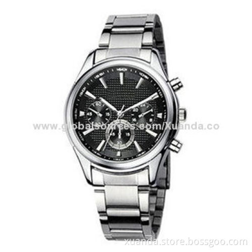 Fashion watch, mechanical watch, chrongraph watch for man style, stainless steelNew